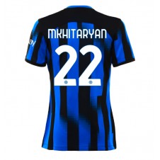 Inter Milan Henrikh Mkhitaryan #22 Hemmatröja Dam 2023-24 Korta ärmar
